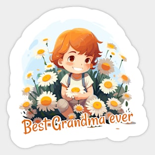 Best Grandma ever Sticker